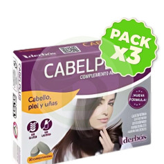 Pack 3x Cabelplus 30 Comprimés Derbós