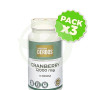Pack 3x Cranberry 12000Mg 60 Cápsulas Vegetales Derbós