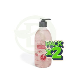 Pack 2x Gel d'Aloe Vera et Grenade 500Ml. Derbos