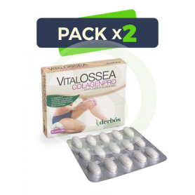 Pack 2x Vitalossea Colagenpro 30 Comprimidos Derbos