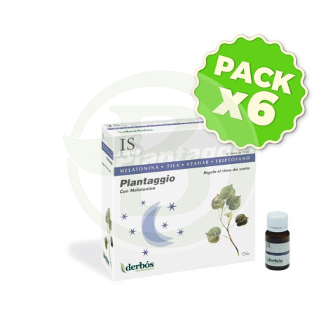 Pack 6x Plantaggio IS 20 Viales Derbos