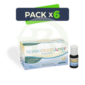 Pack 6x Normodigest Junior 10 Viales Derbos