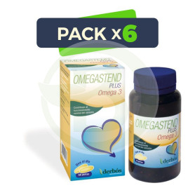 Pack 6x Omegastend Plus 60 Perlas Derbos