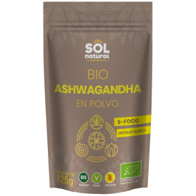 Ashwagandha en Poudre Bio 125G Sol Natural