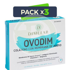 Pack 3x Ovodim 30 Gélules Dimefar