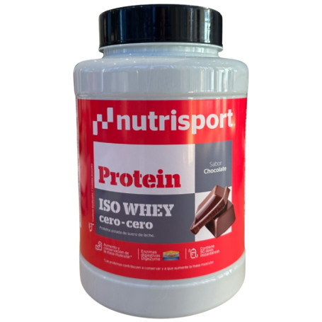 Iso Whey Cero-Cero Saveur Chocolat 900G Nutrisport