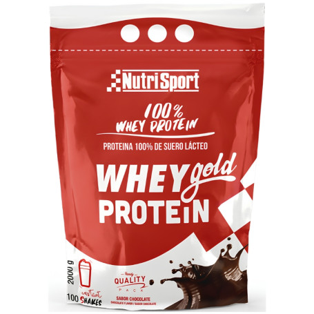 Whey Gold Protein Saveur Chocolat 2000G Nutrisport