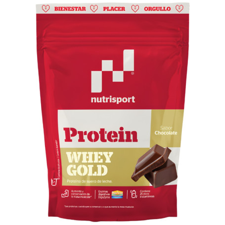 Whey Gold Protein Saveur Chocolat 500G Nutrisport
