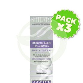 Pack 3x Suero de Ácido Hialurónico Facial y Corporal 1% 120ml Shilart