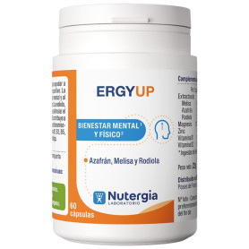 Ergyup 60 Gélules Végétales Nutergia