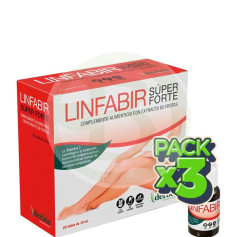 Pack 3x Derbos Linfabir Super Forte 20 Flacons