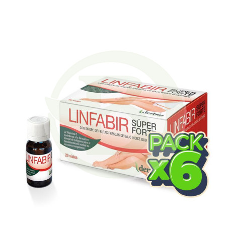 Pack 6x Linfabir Super Forte 20 Viales Derbos