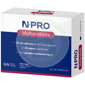 Multiprobiota 30 Gélules Npro