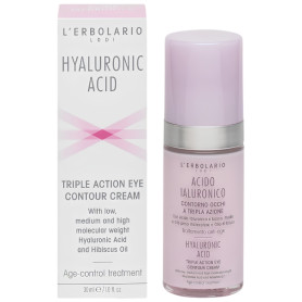 Acide Hyaluronique Contour Yeux Triple Action 30Ml L´Erbolario