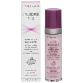 Acide Hyaluronique Crème de Nuit Antirides 50Ml L´Erbolario