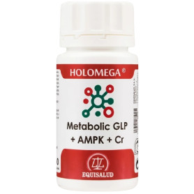 Holomega Metabolic Glp + Ampk + Cr 60 Gélules Equisalud