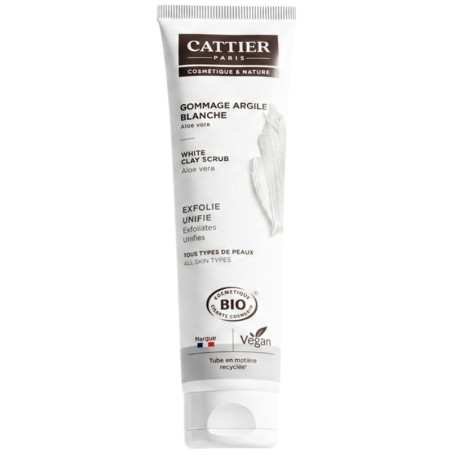Gommage Argile Blanche 100Ml Cattier Paris