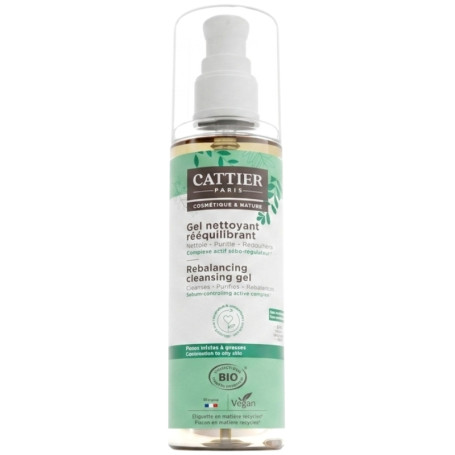 Gel Nettoyant Rééquilibrant 200Ml Cattier Paris