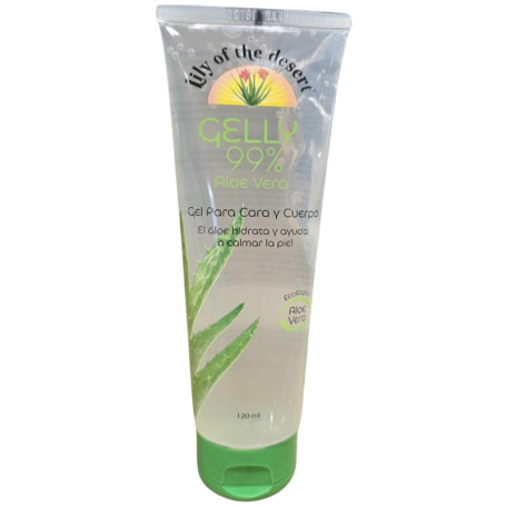 Gelly Gel Hydratant De Aloe Vera 99% 120Ml Lily Of The Desert