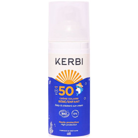 Crème Solaire Spf50 Bébé/Enfant 50Ml Kerbi