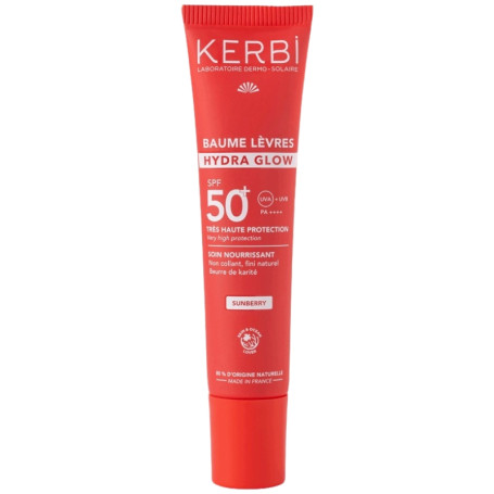 Baume à Lèvres Hydra Glow Spf50 15G Kerbi
