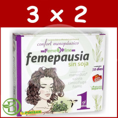 Pack 3x2 Femepausia 30 Gélules Pinisan