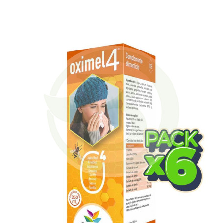 Pack 6x Oximel 4 Jarabe 250Ml Conatal