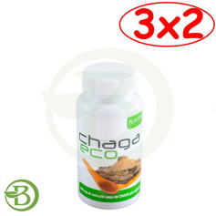 Pack 3x2 Chaga Eco 45 Gélules Plantis