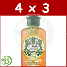 Pack 4x3 Laurier Shila Shampooing