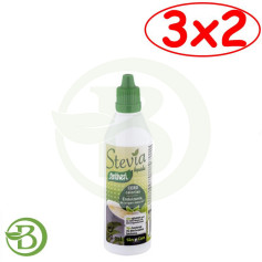Pack 3x2 Liquide Stevia 90Ml. Santiveri