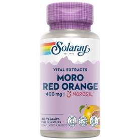 Moro Red Orange 400Mg Morosil 30 Gélules Végétales Solaray