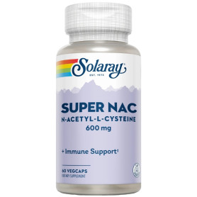 Super Nac 600Mg 60 Gélules Végétales Solaray