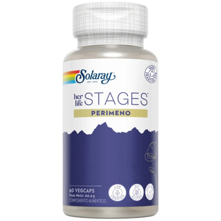 Perimeno Stages 60 Gélules Végétales Solaray