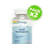 Pack 2x Hair Nutrients 120 Cápsulas Vegetales Solaray