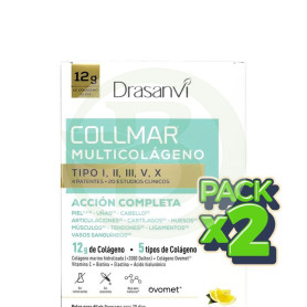 Pack 2x Collmar Multicolágeno Sabor Limón 260G Drasanvi