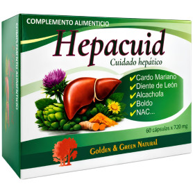 Hepacuid 60 Gélules Golden Green