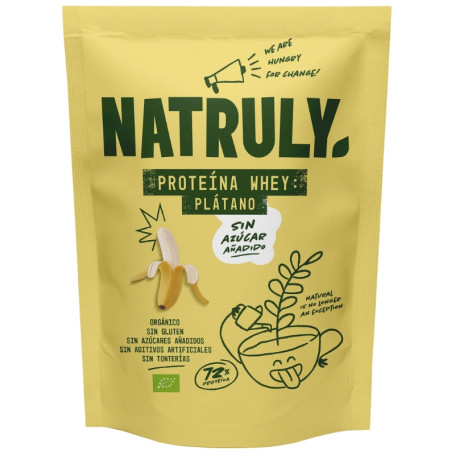 Protéine Whey Saveur Banane Bio 350G Natruly