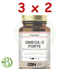 Pack 3x2 Master Oméga 3 80 Perles GSN