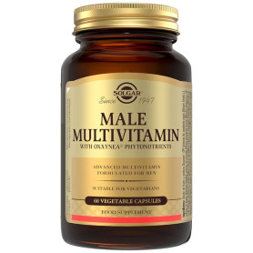 Male Multivitamin 60 Gélules Végétales Solgar