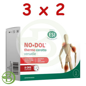 Pack 3x2 Nodol Parches Térmicos 5 Unidades Esi