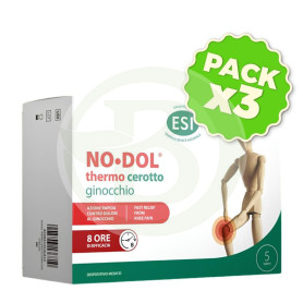 Pack 3x Nodol Parches Térmicos para Rodilla 5 Unidades Esi