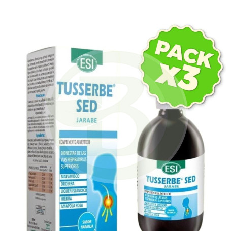 Pack 3x Tusserbe Sed 100Ml Esi