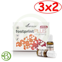 Pack 3x2 Fost Print Plus 20 Flacons Soria Naturel