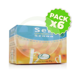Pack de 6 infusions de séné avec 20 filtres, Soria Natural