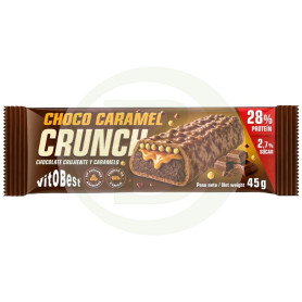 Barrita Proteica De Choco Crujiente y Caramelo 45G Vit.o.best