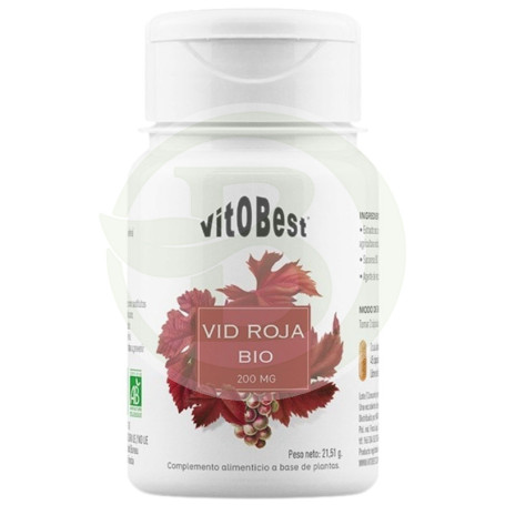Vid Roja Bio 45 Cápsulas Vegetales Vit.o.best