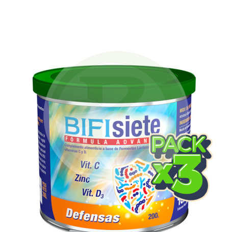 Pack 3x Bifisiete Defensas 200Gr. Tongil