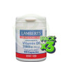 Pack 3x Vitamina D 2000Ui 50Μg. 120 Cápsulas Lamberts