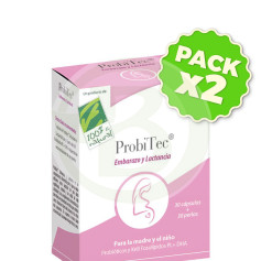 Pack 2x Probitec® Embarazo y Lactancia (30 Cáp+30Perlas) 100% Natural