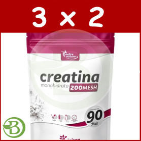 Pack 3x2 Creatina 200 Mesh 270G Pinisan